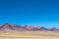 Panoramic view of mountains at Ruta de los Seismiles, Catamarca, Argentina