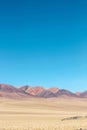 Panoramic view of mountains at Ruta de los Seismiles, Catamarca, Argentina