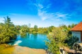 Mreznica river, Karlovac county, Croatia Royalty Free Stock Photo