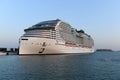 MSC World Europa cruise ship in Qatar