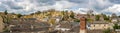 Panoramic view of Nailsworth, Gloucestershire, England, United Kingdom