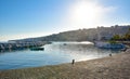 Panoramic view of Naples, seafront Francesco Caracciolo.