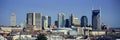 Panoramic view of Nashville, Tennessee Skyline in morning light Royalty Free Stock Photo