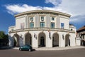 Panoramic view of National ballet and opera theater in Constanta, Romania