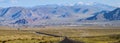 Panoramic view of the nature of Mongolia