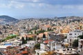 Panoramic view of Nazareth, north of Israel Royalty Free Stock Photo