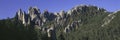 Panoramic view of The Needles Royalty Free Stock Photo