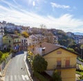 Panoramic view from Nespolo Royalty Free Stock Photo