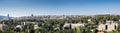 Panoramic view on new quarters of Jerusalem Royalty Free Stock Photo
