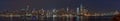 Panoramic view New York Skyline Weehawken Royalty Free Stock Photo