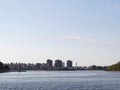 Panoramic view of New York Royalty Free Stock Photo