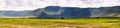 Panoramic View of Ngorongoro Royalty Free Stock Photo
