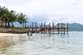 Panoramic view of Nha Trang bay Royalty Free Stock Photo