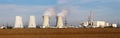 Panoramic view of Nuclear power plant