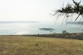 Panoramic view of Ogosta Reservoir, Bulgaria