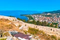 Panoramic View of Ohrid from Samuels Fortress