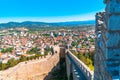 Panoramic View of Ohrid from Samuels Fortress