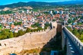 Panoramic View of Ohrid from Samuels Fortress