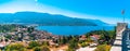 Panoramic View of Ohrid from Samuels Fortress