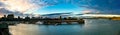 Panoramic View of Old Montreal Port