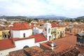 Panoramic view of Nauplio town from the hotel. Greece Royalty Free Stock Photo