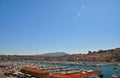 Panoramic view of the old port of Marseille Royalty Free Stock Photo