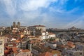 Panoramic view of Old Porto Oporto city and Ribeira, Portugal Royalty Free Stock Photo