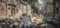 Preah Khan Temple in Siem Reap, Cambodia Royalty Free Stock Photo