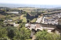 Panoramic view of the old town of Elvas Royalty Free Stock Photo