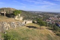 Panoramic view of the old town of Elvas Royalty Free Stock Photo