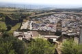 Panoramic view of the old town of Elvas Royalty Free Stock Photo