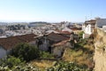 Panoramic view of the old town of Elvas Royalty Free Stock Photo