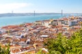 Red Roofs of Lisbon, Portugal