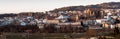 Panoramic view of Old town of Plasencia Royalty Free Stock Photo