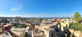 Panoramic view of old town of Rhodes Royalty Free Stock Photo