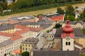 Panoramic view of the Old town. Salzburg. Austria