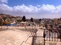 Panoramic view from old walls, Jerusalem