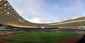 Panoramic view of Olympic stadium in Kyiv