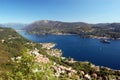Panoramic View on Orta Lake Royalty Free Stock Photo