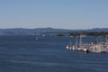Panoramic View of Oslo bay in Norway Royalty Free Stock Photo