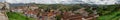 panoramic view of Ouro Preto, MG, Brazil. World Heritage Site by UNESCO