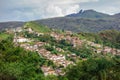 panoramic view of Ouro Preto, MG, Brazil. World Heritage Site by UNESCO