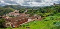 panoramic view of Ouro Preto, MG, Brazil. World Heritage Site by UNESCO