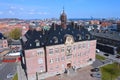 Panoramic view over Aarhus in Danmark