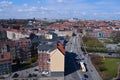 Panoramic view over Aarhus in Danmark