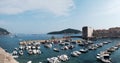 Panoramic View Over Dubrovnik Harbor