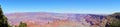 Panoramic view over the grand canyon Royalty Free Stock Photo