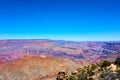 Panoramic view over the grand canyon landscape Royalty Free Stock Photo