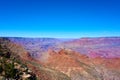 Panoramic view over the grand canyon landscape Royalty Free Stock Photo