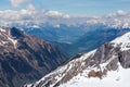 Panoramic view over Grossglockner Pass in Austria